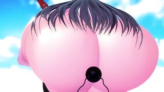 Azur Lane Inflation Battle - Bremerton VS Friedrich Der Große (Nude) | Imbapovi