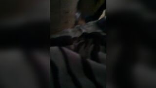 Step son pulled down step mom pants fucking her in Doggystyle