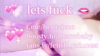 Daddy's Babygirl Ready to Serve and Please u! SUB fans.ly/fetish_princess for more