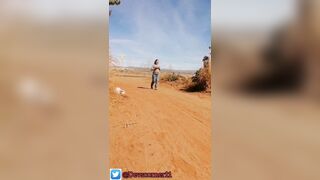 Devska pissing on the road part4