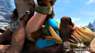 imechan Hardcore Sex Public Show Ahegao Babe Cum 3D Hentai