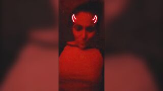 The devil doing her work