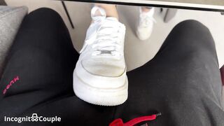 Day 15 from 20 - Cumming on my airforces and not cleaning them