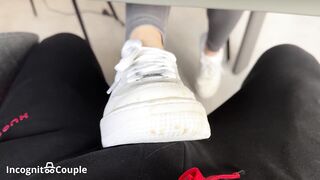 Day 15 from 20 - Cumming on my airforces and not cleaning them