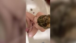 Submissive slut degraded. Piss slapped and spit on.