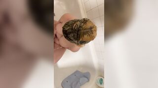 Submissive slut degraded. Piss slapped and spit on.
