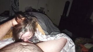 Waking my hubby up is always rewarding