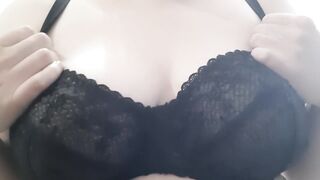 Playing with my tits / slapping / sucking