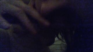horny pawg masturbates in your room - I don't know if I can save my orgasms for your dick!