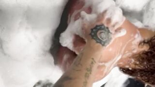 Fingered and fucked in the hot tub