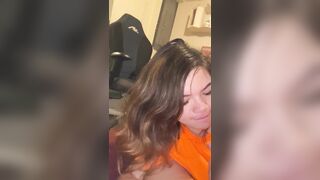 “ I was trying to swallow the whole thing !! ???? “ ( Kim Kong Blowjob )