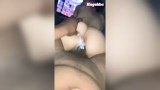 Creampie pussy - homemade virgin girlfriend first time.