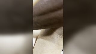 Husband Videos Purplebutterfly1 fucking her First Black Man and his Huge Cock