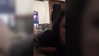 Knob slobbering