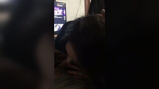 Knob slobbering