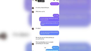 Horny Asian Teen Begs Me To Fuck Her Tight Pussy + Text Conversations