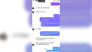 Horny Asian Teen Begs Me To Fuck Her Tight Pussy + Text Conversations