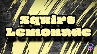 BleuRoseBtl - Squirt Lemonade ... Hot Big Booty White milf , Vibro , squirting , multiple orgasm
