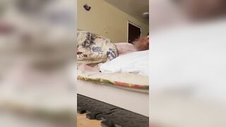 unedited unfiltered amateur - eating her pussy - strokes his cock while she fucks his face