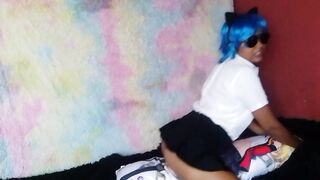 Mary Saotome teniendo sexo con Yukio en la almohada (Kakegurui hentai) pt1