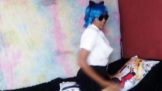 Mary Saotome teniendo sexo con Yukio en la almohada (Kakegurui hentai) pt1