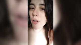 PIMPLE POPPING! Spontaneously Orgasming Crazy Camgirl PinkMoonLust Pops Pimples Face & Talks Orgasm