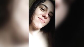 PIMPLE POPPING! Spontaneously Orgasming Crazy Camgirl PinkMoonLust Pops Pimples Face & Talks Orgasm