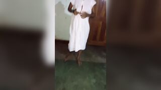 Stepsister next door unclothed in front of stepbrother
