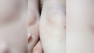 Sexy BBW Uses Her Juicy, Thick Thighs on a Dildo!