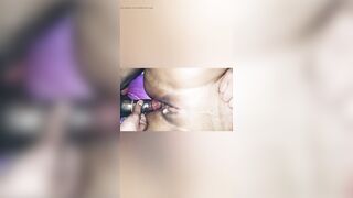 Stepdaughter riding on my big cock