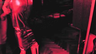 Domina Eva fetish silver dress cock play mistress bdsm femdom milf dominatrix