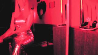 Domina Eva fetish silver dress cock play mistress bdsm femdom milf dominatrix