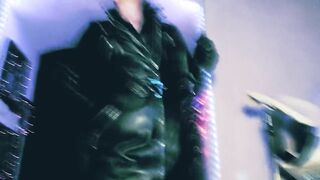 Mistress Eva Latex full leather fetish boots domina uniform bdsm kink hot milf