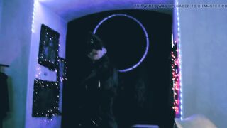 Mistress Eva Latex full leather fetish boots domina uniform bdsm kink hot milf