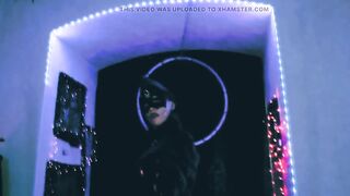 Mistress Eva Latex full leather fetish boots domina uniform bdsm kink hot milf