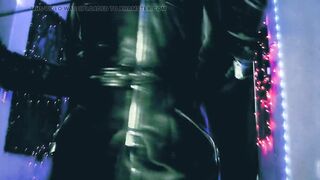 Mistress Eva Latex full leather fetish boots domina uniform bdsm kink hot milf