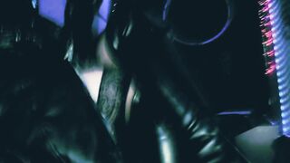 Mistress Eva Latex full leather fetish boots domina uniform bdsm kink hot milf