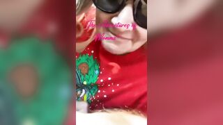 Hot Granny Momma Vee Pulls Over To Suck Her Step Cousins Cock!