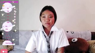 Thai girl after school