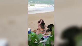 Lesbians Fuck Beach