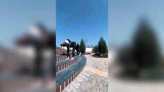 Public Agent TIk Tok Challenge. it's Cool to Fuck in the Ass after Training. FIT Fitgirl Fitness 18
