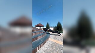 Public Agent TIk Tok Challenge. it's Cool to Fuck in the Ass after Training. FIT Fitgirl Fitness 18