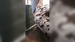 Step Mom take off Panties Fucking Step Son in Isolation