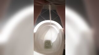 Public Toilet and Pee Strong Stream Standing Position we Girls too can do it