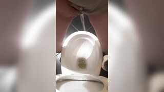 Public Toilet and Pee Strong Stream Standing Position we Girls too can do it