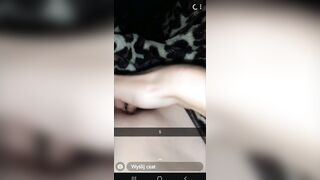 Barely Legal Teen Masturbating on Snapchat
