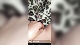 Barely Legal Teen Masturbating on Snapchat