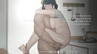 rural homecoming 2 - Wife Fucked Another Man | brought home lover sex in the kitchen on weight