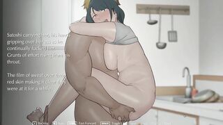 rural homecoming 2 - Wife Fucked Another Man | brought home lover sex in the kitchen on weight