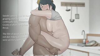 rural homecoming 2 - Wife Fucked Another Man | brought home lover sex in the kitchen on weight